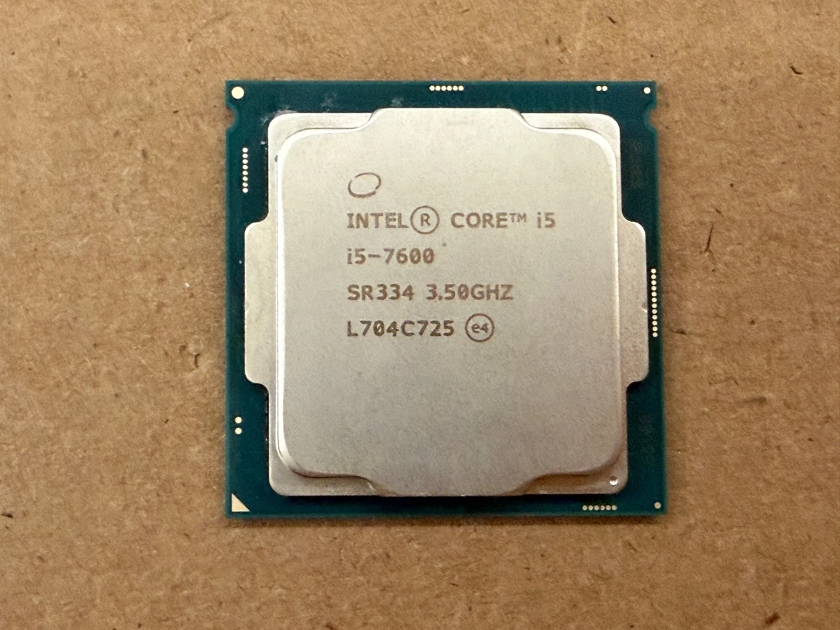 Intel Core i5-7600 Processor Model Computer Processors (CPUs) for