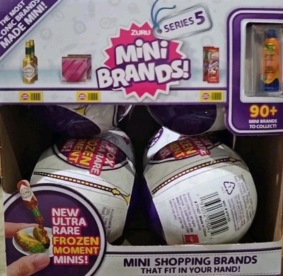 New Zuru Mini Shopping Brands Series 5 Display Case of 8