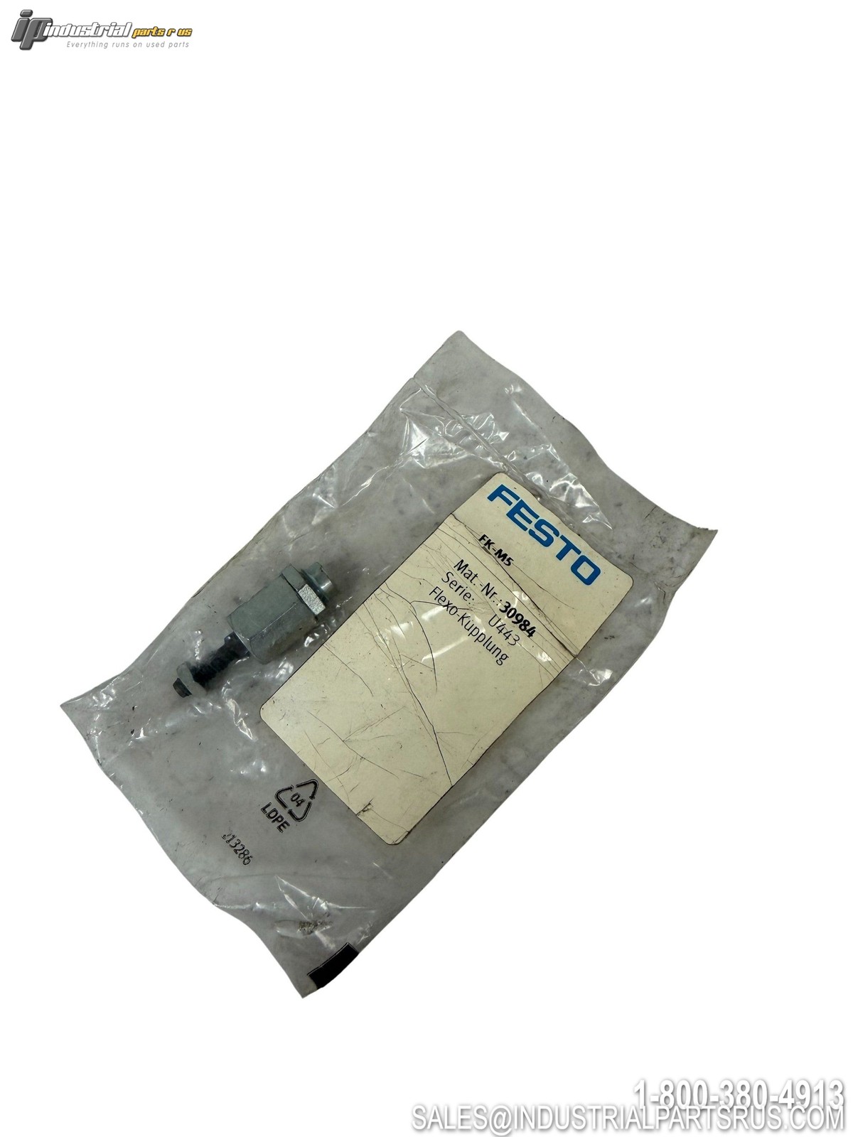 Festo FK-M5 30984 Self-Aligning Rod Coupler M5 FK Series 1200N 30984