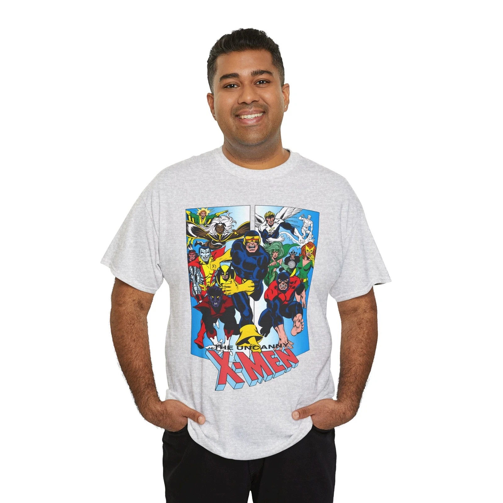 Uncanny X-Men T-Shirt - Dave Cockrum Art - Marvel Comics - Wolverine, Storm