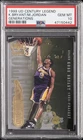 1998 UD CENTURY LEGENDS GENERATIONS KOBE BRYANT/MICHAEL JORDAN PSA 10