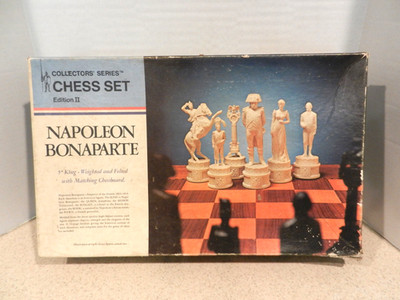 Napoleon Bonaparte Collectors' Series Chess Set 1966 Classic Games Edition II