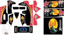 Danny Lasoski Themed Losi 22 Sprint Car Wrap - Dude Racing Legend Design with Gl