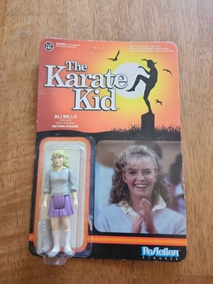 Funko, ReAction, Karate Kid,Cobra Kai, Ali Mills figure, Super 7