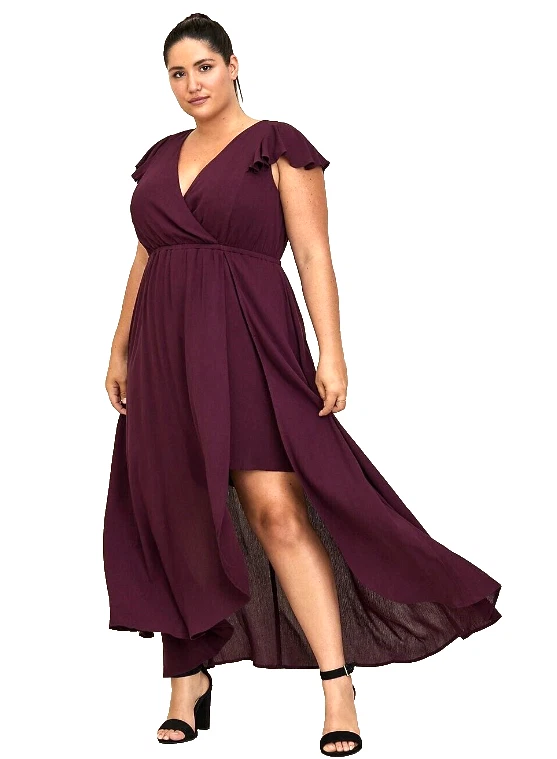 burgundy flower dresses Thinking Of You Burgundy Red Ditsy Floral Maxi Dress  Shop the Mint