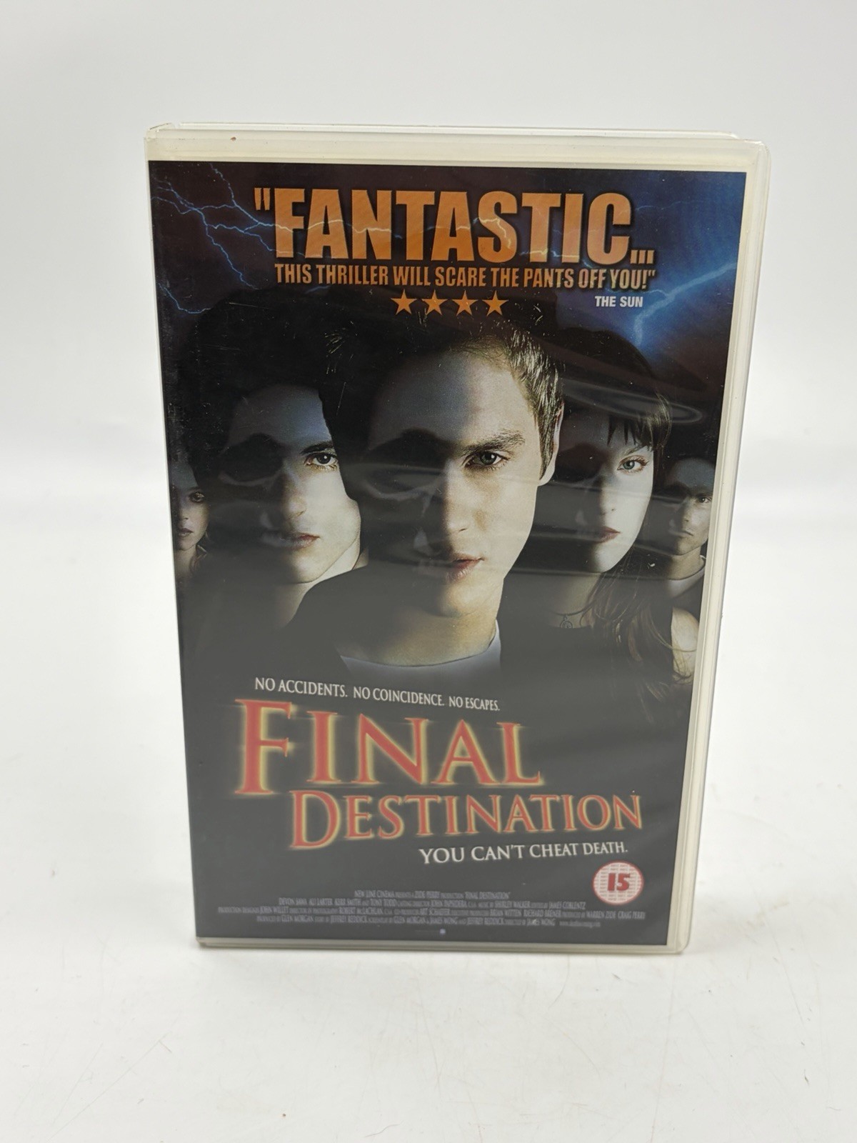 Final Destination VHS Pal (Big Box,Ex-Rental) UK Video Horror