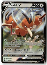 DODRIO V 201/264 HOLO V RARE FUSION STRIKE POKEMON LP+