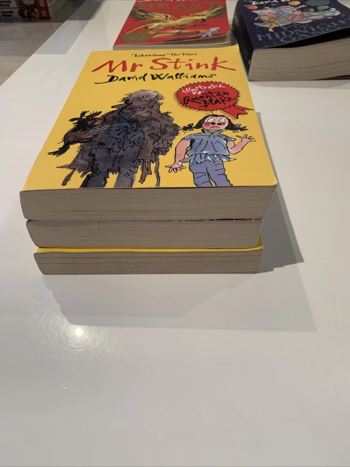 David Walliams Lot of 5 Paperbacks Mr Stink FING GANGSTA GRANY. D - image 2 of 4
