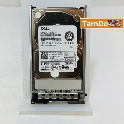 Dell 1.2TB 10K RPM 2.5'' SAS 12Gbps Enterprise HDD w/ Tray AL15SEB120NY