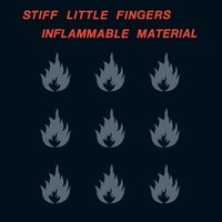Stiff Little Fingers 'Inflammable Material' Lp Schwarz Vinyl - Neu & Versiegelt