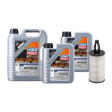 7L Liqui Moly SpecialTec LL 5W30 Hengst Engine Oil Change Kit for W204 C300 C350