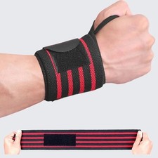 Wrist Wraps - Fitness Support Strap for Strength Training - Adjustable Size