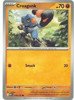 Mega Evolution #078/132 Croagunk