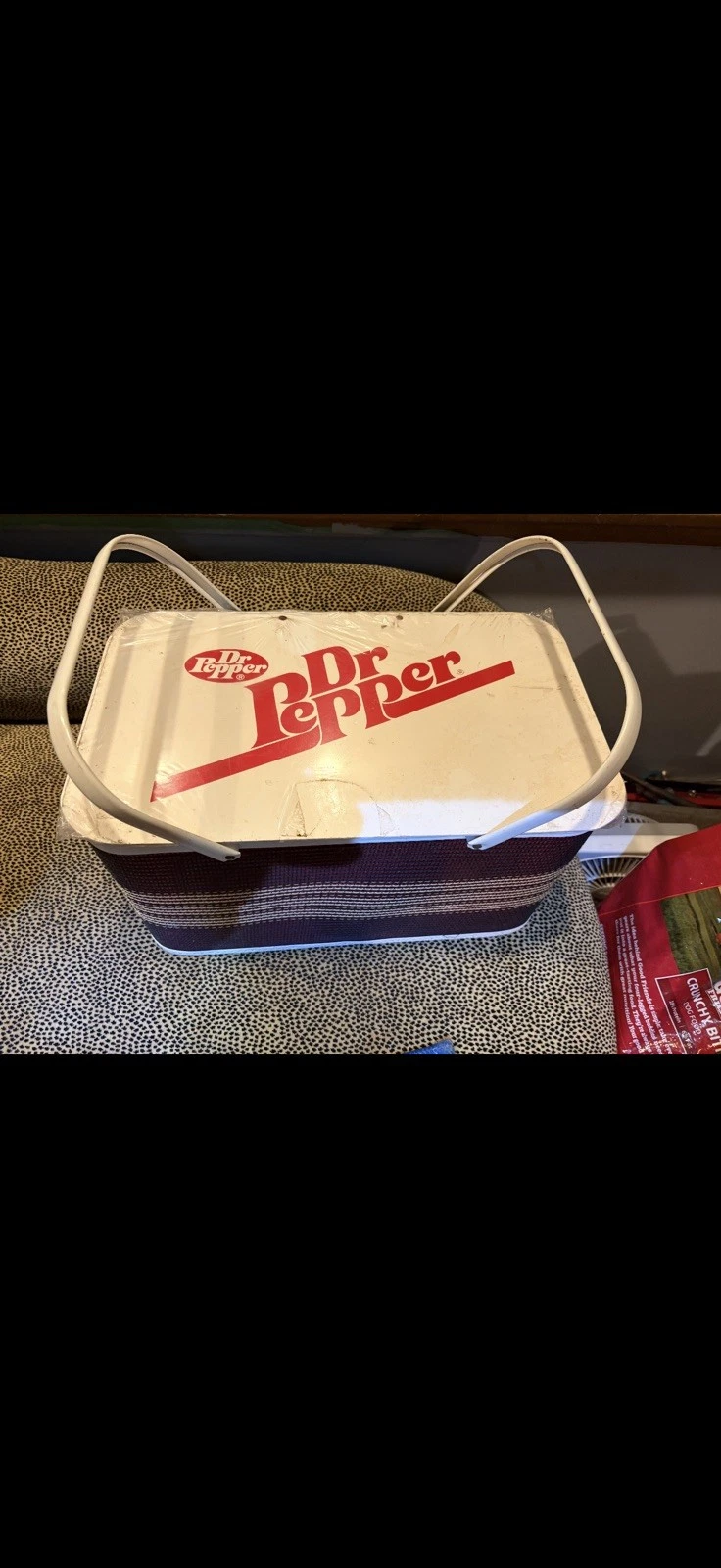 Dr Pepper Vintage Picnic Cooler