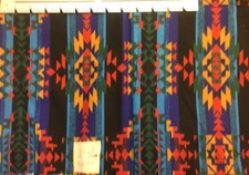 Southwest Native American Stripe Cotton Fabric 1.5 Yards