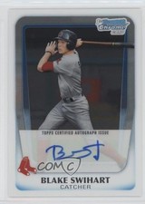 2011 Bowman Draft Chrome Prospects Auto Blake Swihart #BCAP-BSW Auto 5qi