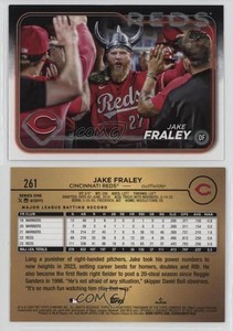 2024 Topps Series 1 Golden Mirror Jake Fraley #261
