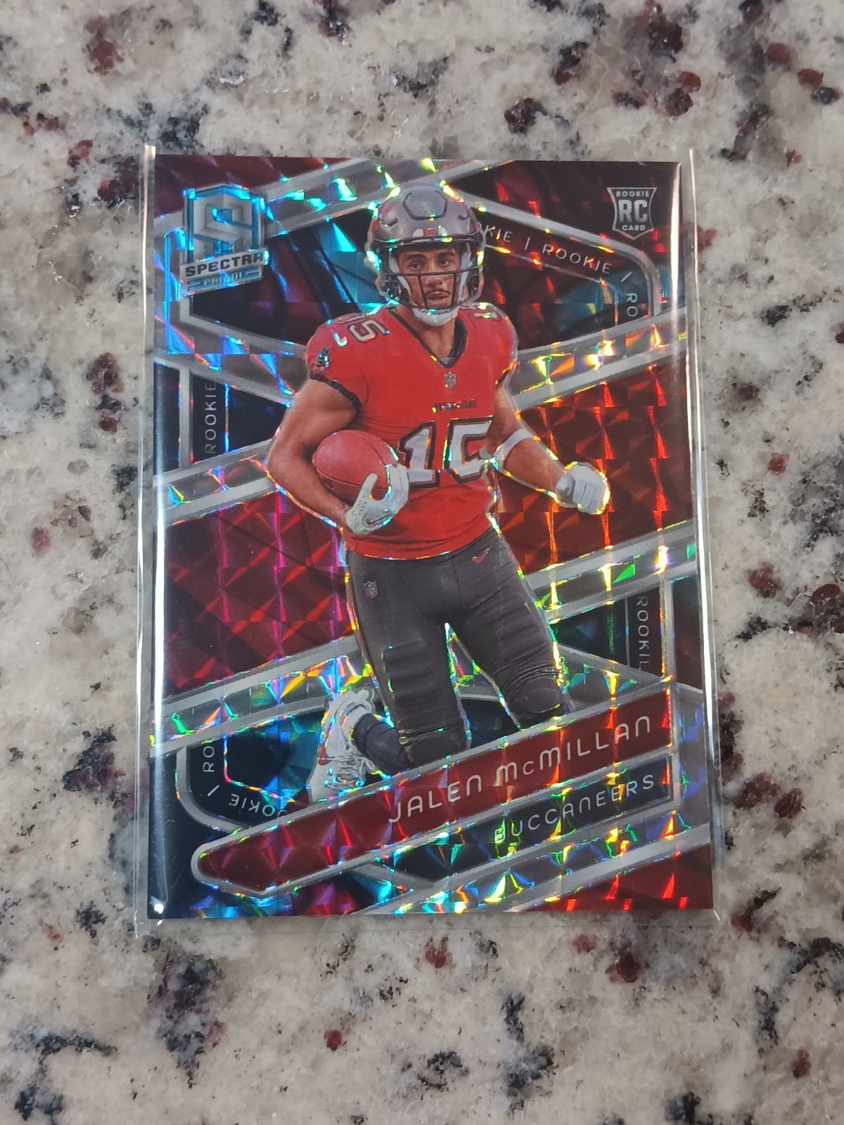 2024 Panini Spectra - Rookies Jalen McMillan #138 Interstellar Prizm /60 (RC)