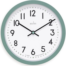 Acctim Elstow 22845 Wall Clock in Meadow Green