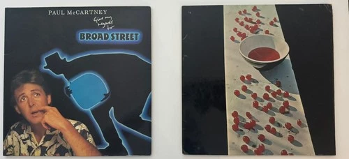 Collection of Paul McCartney records