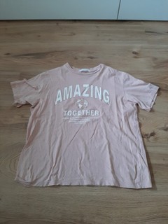 T Shirt Shirt Basic Sport H&M Gr. 158 164 XS S Rosa
