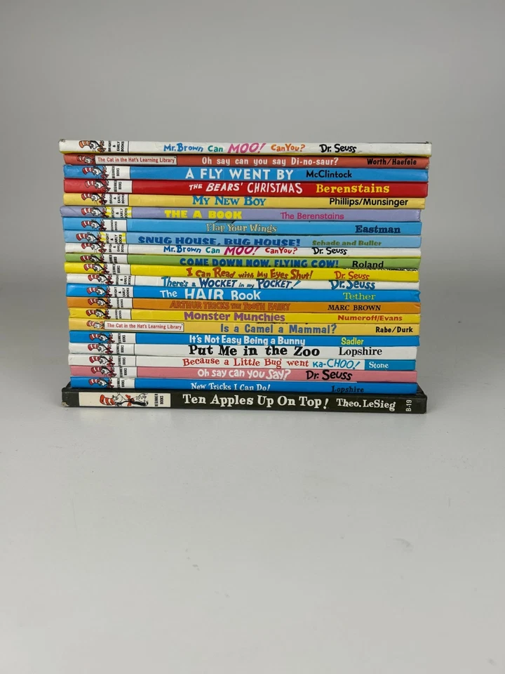 Lot of 21 Vintage Dr. Seuss 1960's-80's Bright Early & Beginner Hardcover Books - Image 4 of 4