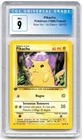 CGC 9 MINT French Pikachu Base Set 1st Edition 1999 Pokemon WOTC 58/102  -87