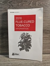 2016 Guide Flue-cured Tobacco Information NC Cooperative Extension