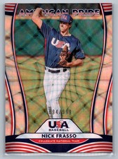 Nick Frasso / Stephen Strasburg 2020 Donruss American Pride /999 #AP22