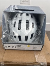 Smith Signal MIPS Adult Small S Helmet: White - Featuring Koroyd. 51-55 cm