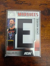 2025 Upper Deck SP Game Used AEW Lance Archer Marquees Letter "E" /50