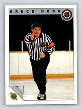 1991-92 Ultimate Original 6 #86 Bruce Hood REF Hockey Card
