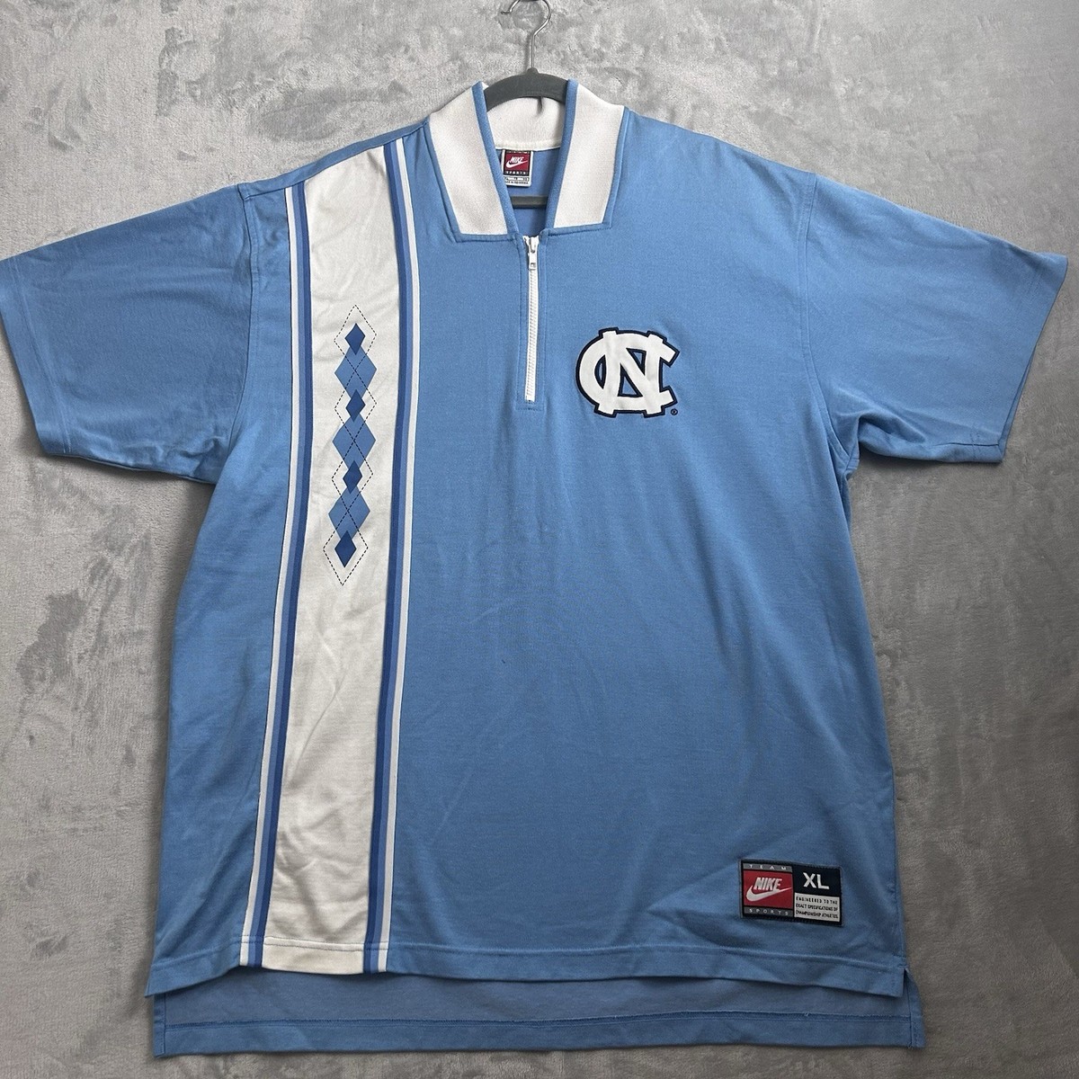Vintage North Carolina Tar Heels Nike Team Warm Up Shooting Jersey