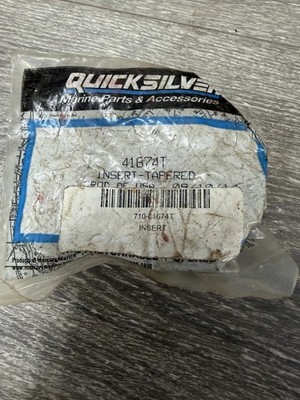 2 Pack 41674T Quicksilver Marine OEM Sterndrive I/O Tapered Insert New NOS X2