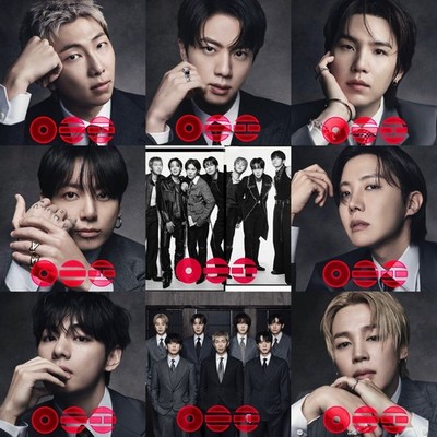 BTS 5th Album [ARIRANG] Deluxe Vinyl B&W Ver LP+Book+P.Card+Poster