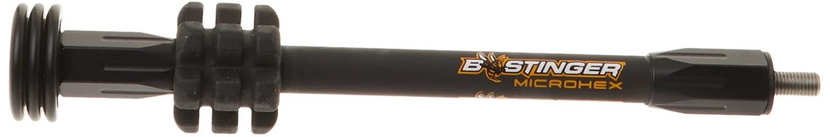 Bee Stinger MicroHex 8 Stabilizer in Matte Black- B Stinger