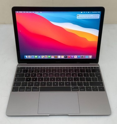 APPLE MACBOOK 12'' EARLY 2015 8GB 128GB BIG SUR 2 ZYKLEN FUNKTIONIERT ABER SCHLECHTER ZUSTAND