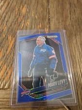 2025 Panini Prizm Black Football Blue Shimmer Marv Levy Buffalo Bills /35 FOTL🔥