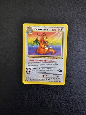 Pokemon Karte Dracolosse 19/62 Rare Fossil Edition 2 Wizards DE 