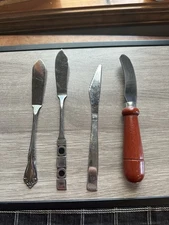 Vintage Butter Knife Spreaders-Lot Of 4