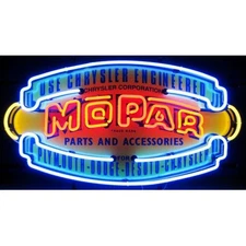 Neonetics 5MPRVS Mopar Vintage Shield Neon Sign