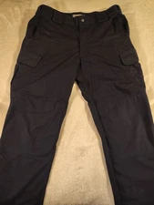 5.11 Stryke Pants Men's 34x32 Dark Navy Flex-Tac Ripstop Cargo 74369