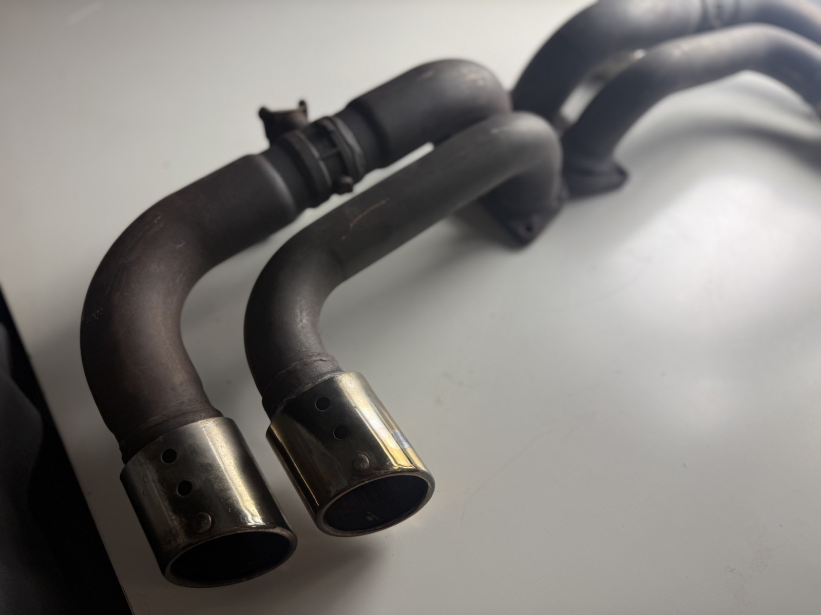 Ferrari 360 Modena OEM Exhaust Pipes Left Right 2057260101 2057260201