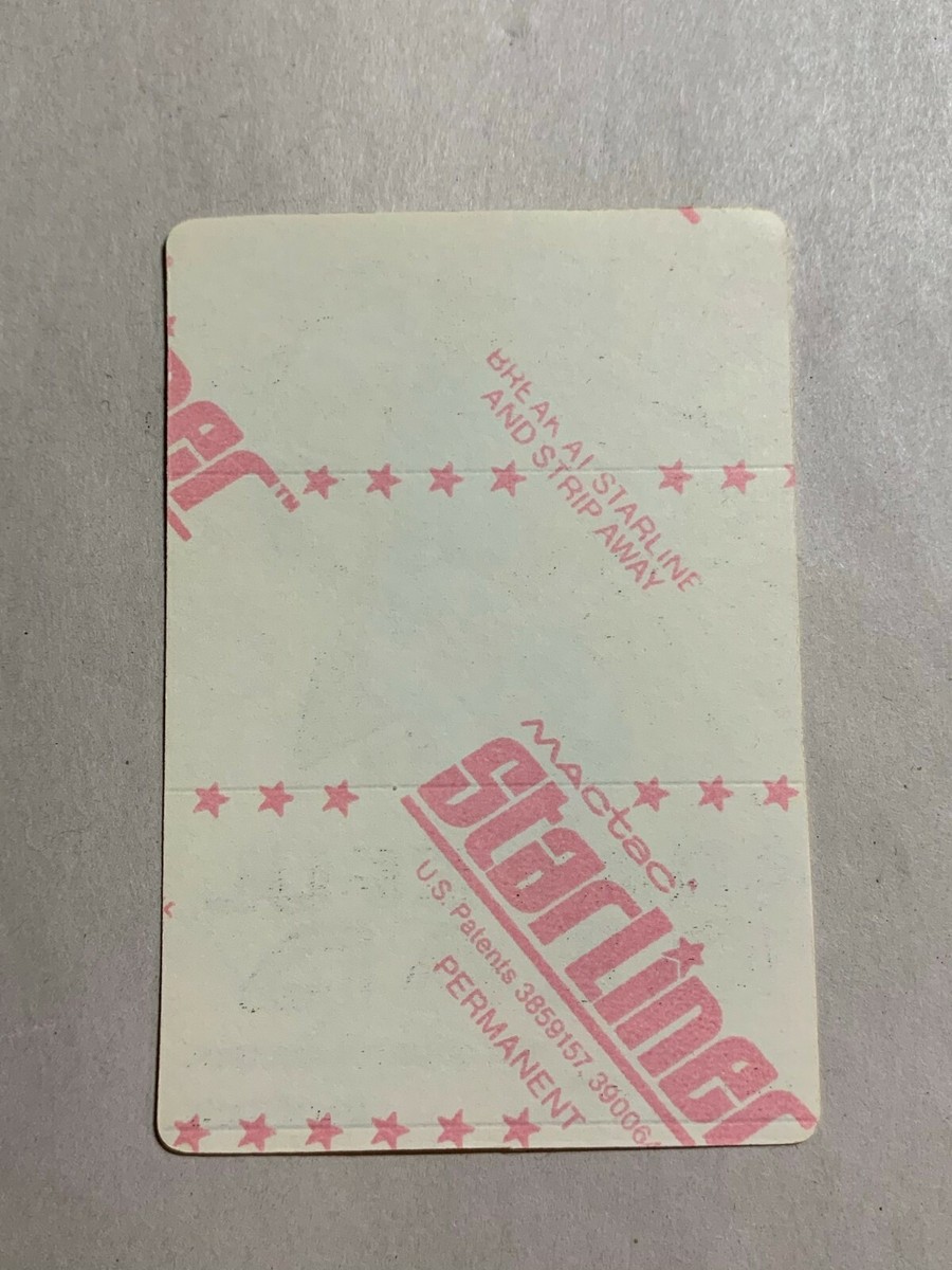 Grateful Dead Backstage Pass 7-10-90 7/10/90 Raleigh NC Carter