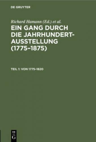 Thumbnail - Von 1775-1820 (chodowiecki, Graff, W. V. Kobell, Friedrich, J. F. A.