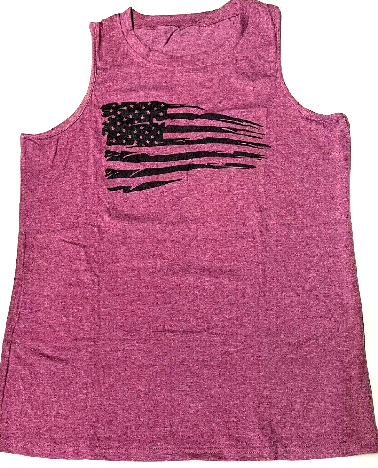 Small Women's American Flag Tank Top Casual Graphic Loose Fit ...