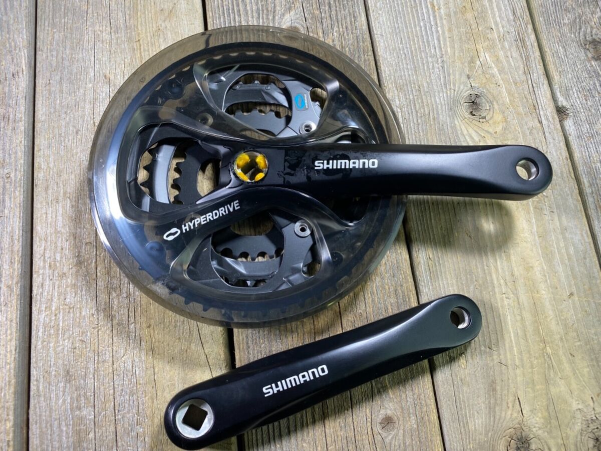 SHIMANO HYPERDRIVE CRANKSET FC-M361 CRANKSET CRANK 175mm 48 SHIMANO HYPERDRIVE CRANKSET FC-M361 CRANKSET CRANK 175mm 48