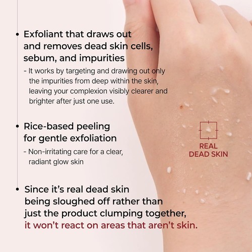 Dr.Melaxin Peel Shot Glow Black Rice Peeling Ampoule, Soft Exfoliating Full Body - Picture 4 of 8