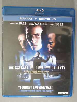 Equilibrium Blu-ray 2002 - Christian Bale - Taye Diggs - Sean Bean