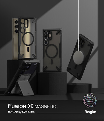 Ringke Samsung Galaxy S24 Ultra [Fusion-X Magnetic Matte] Anti